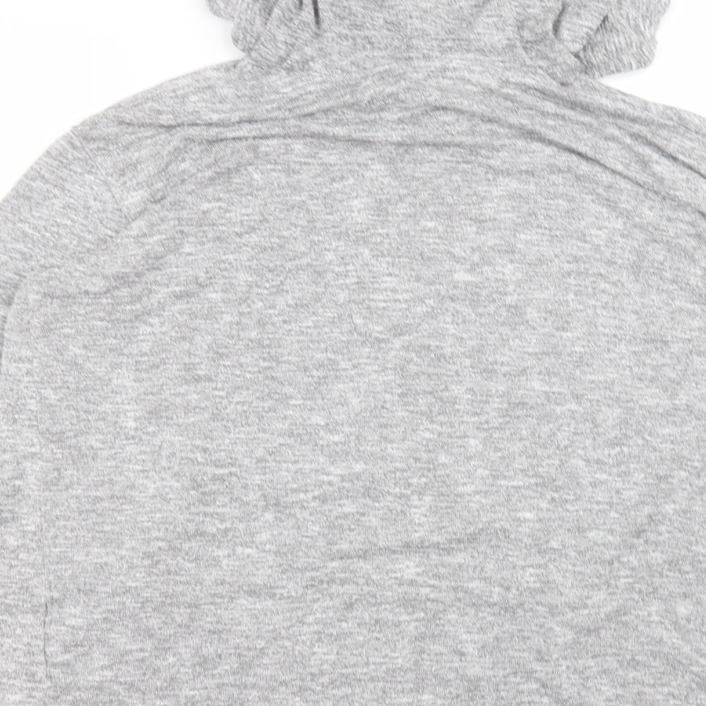 Matalan Womens Grey  Viscose Pullover Hoodie Size L