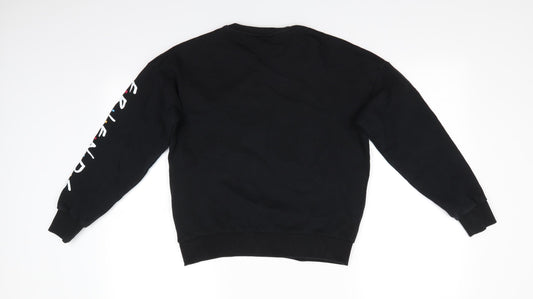 Friends by M&Co Girls Black  Cotton Pullover Sweatshirt Size 13 Years   - Central Perk Friends Coffee