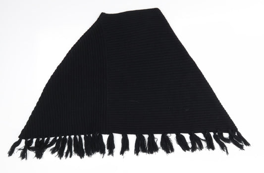 Liorina TU Womens Black   Overcoat Poncho One Size   - Poncho
