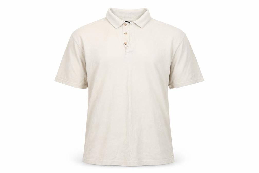 Originals Mens Beige  Polyester  Polo Size M Collared  - Light beige