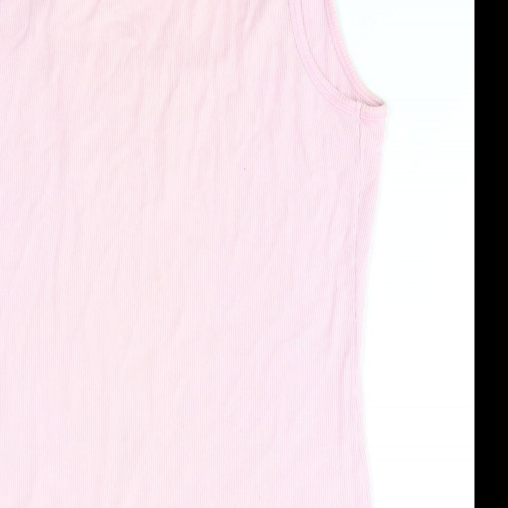 Sleepwear Womens Pink Solid   Pyjama Top    - Pale pink