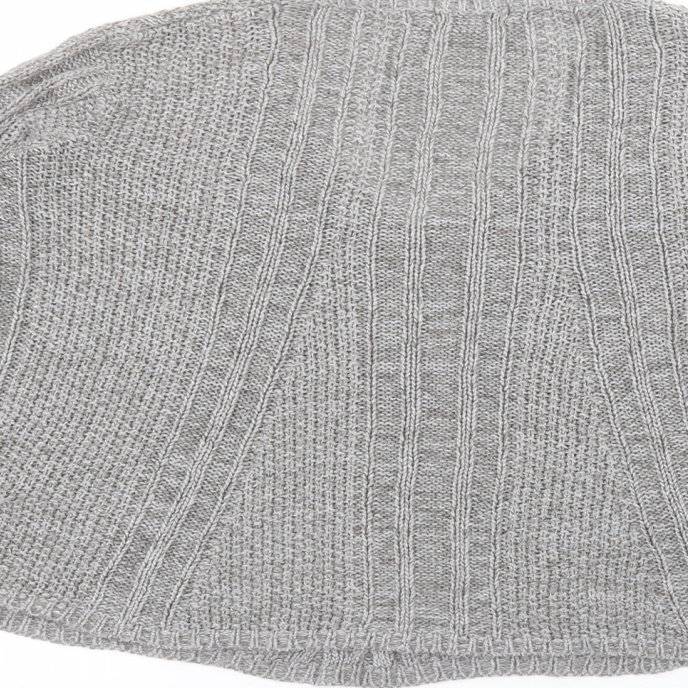 NEXT Womens Grey Round Neck  Acrylic Pullover Jumper Size M