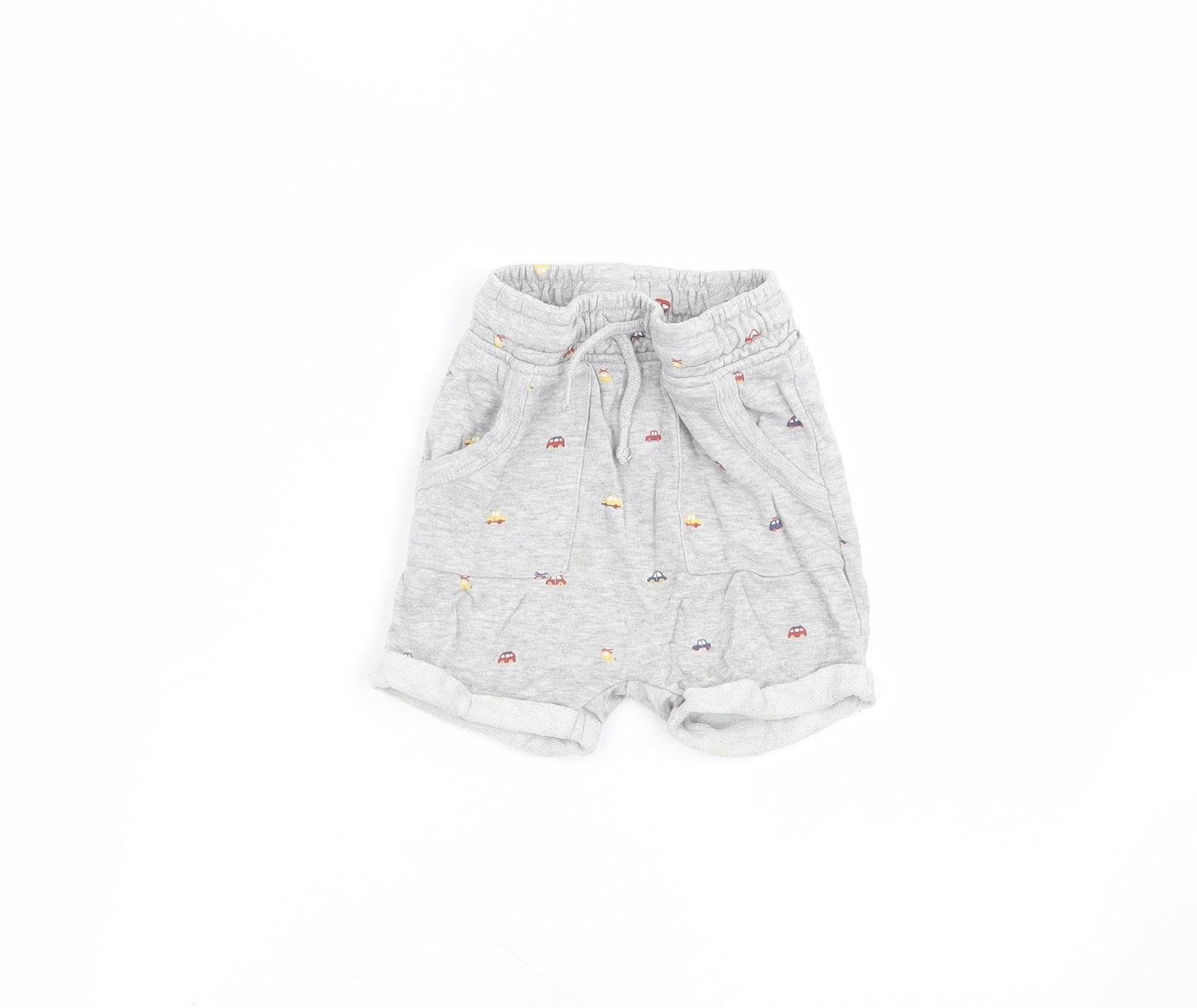 George Girls Grey  Cotton Sweat Shorts Size 2-3 Years  Regular