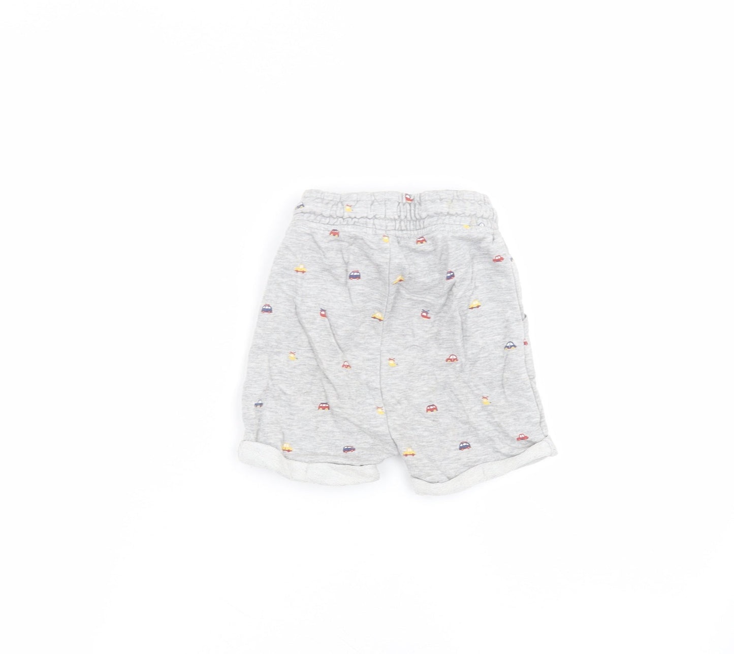 George Girls Grey  Cotton Sweat Shorts Size 2-3 Years  Regular