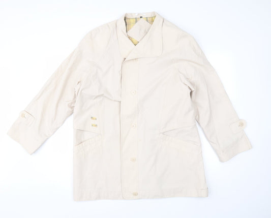 Berkertex Womens Beige   Overcoat Jacket Size 14
