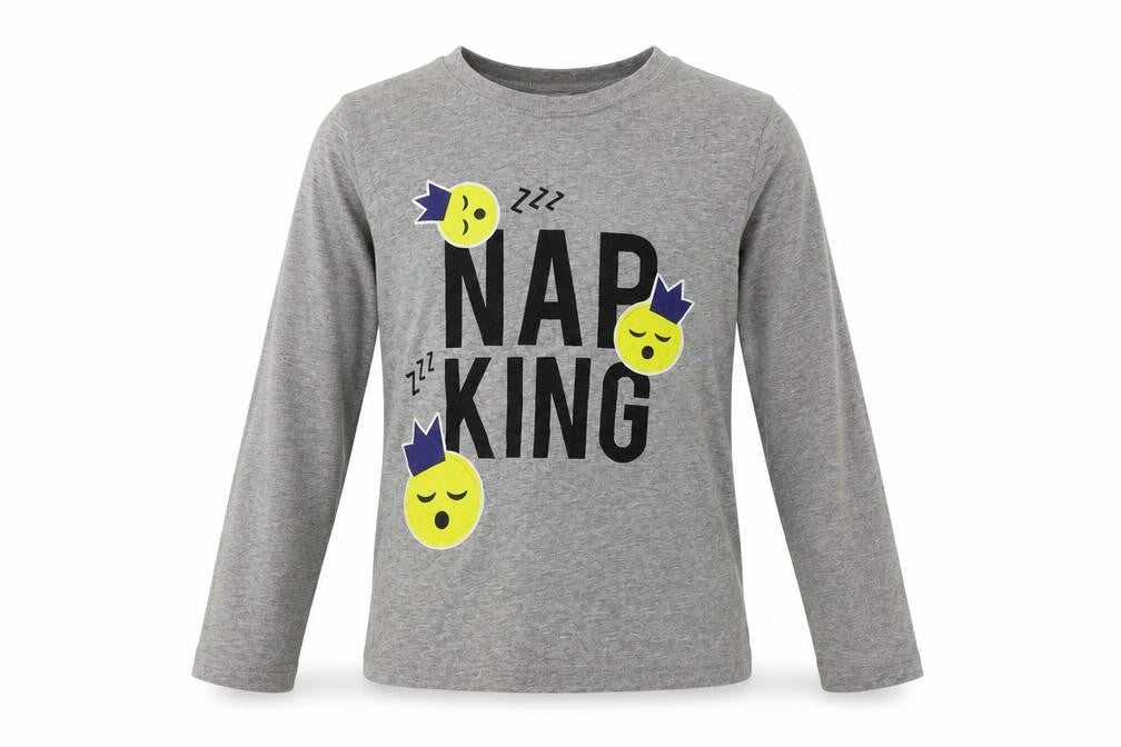 Preworn Boys Grey  Cotton  Pyjama Set Size 10-11 Years