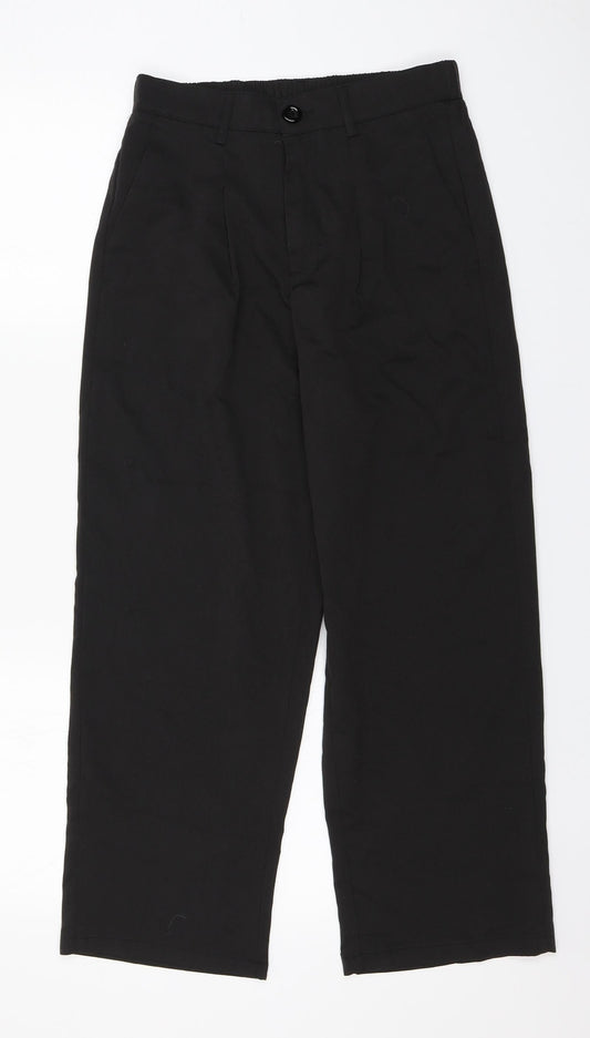 Preworn Womens Black   Trousers  Size 10 L23 in Regular