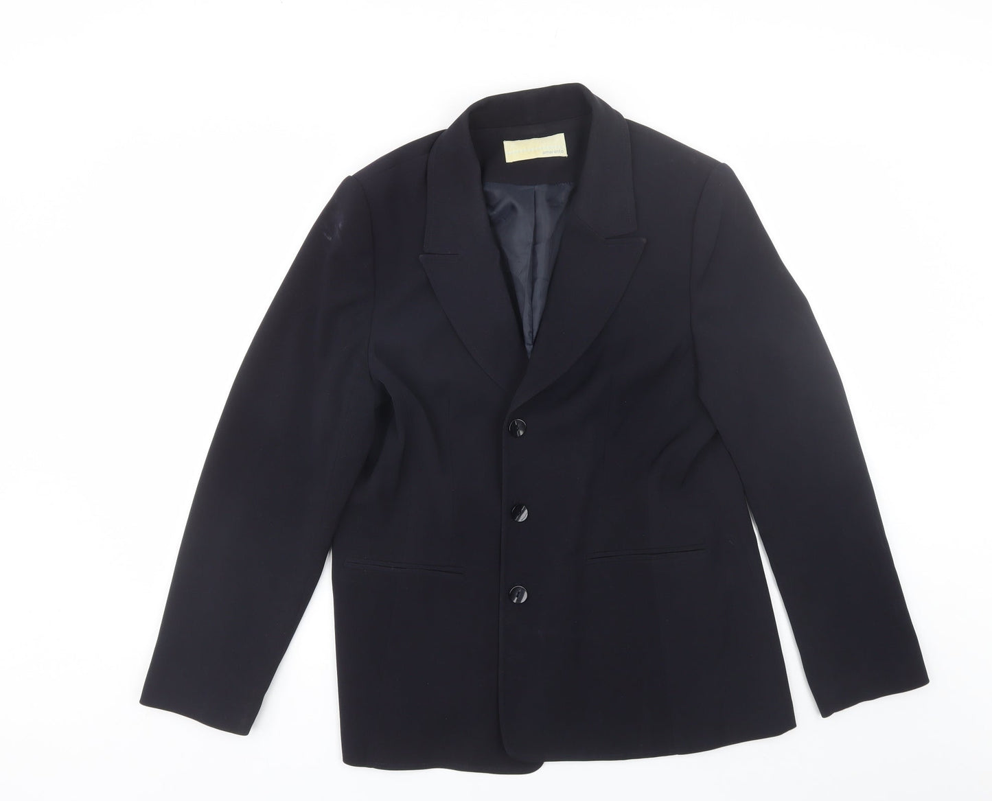 AMARANTO Womens Blue   Jacket  Size 16