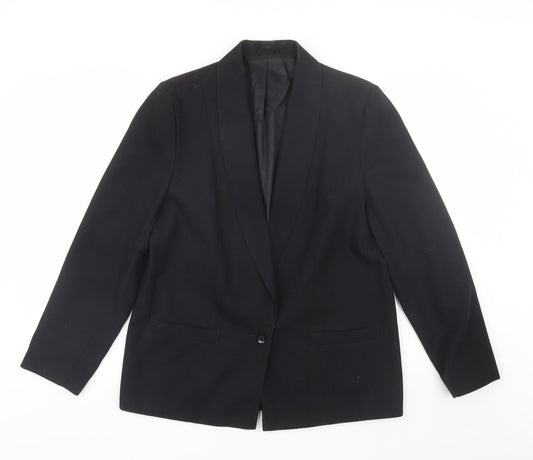 Littlewoods Womens Black   Jacket Blazer Size 12