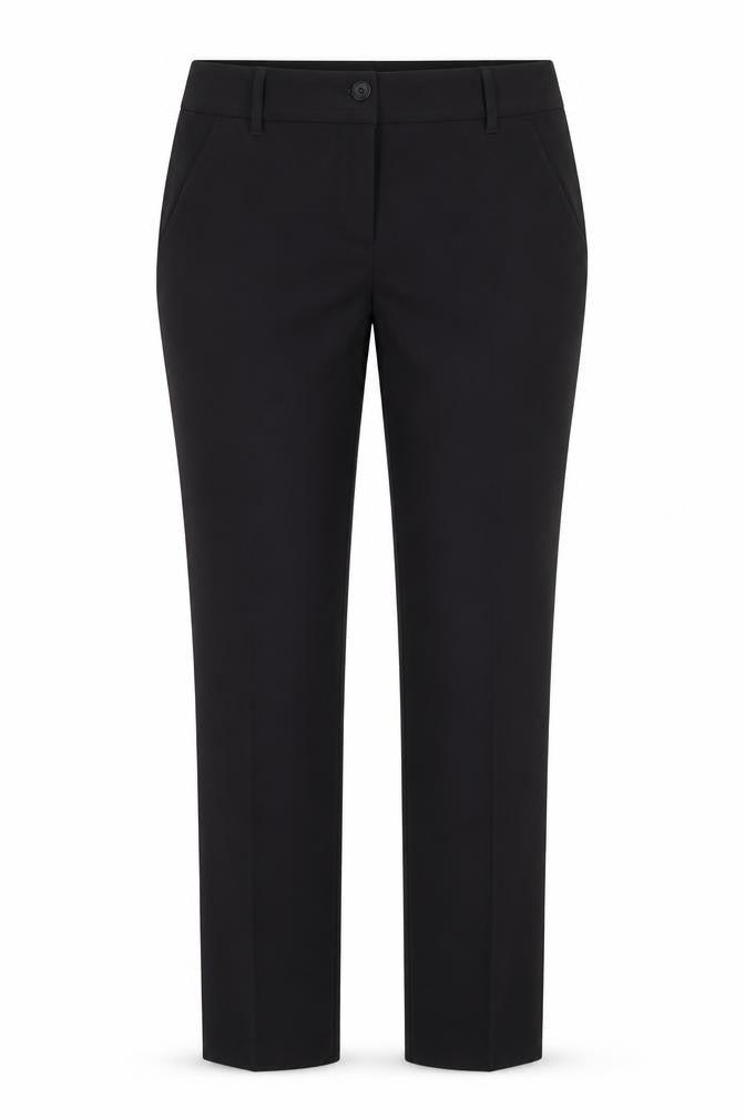 NEXT Womens Black  Polyester Trousers  Size 10 L30 in Regular