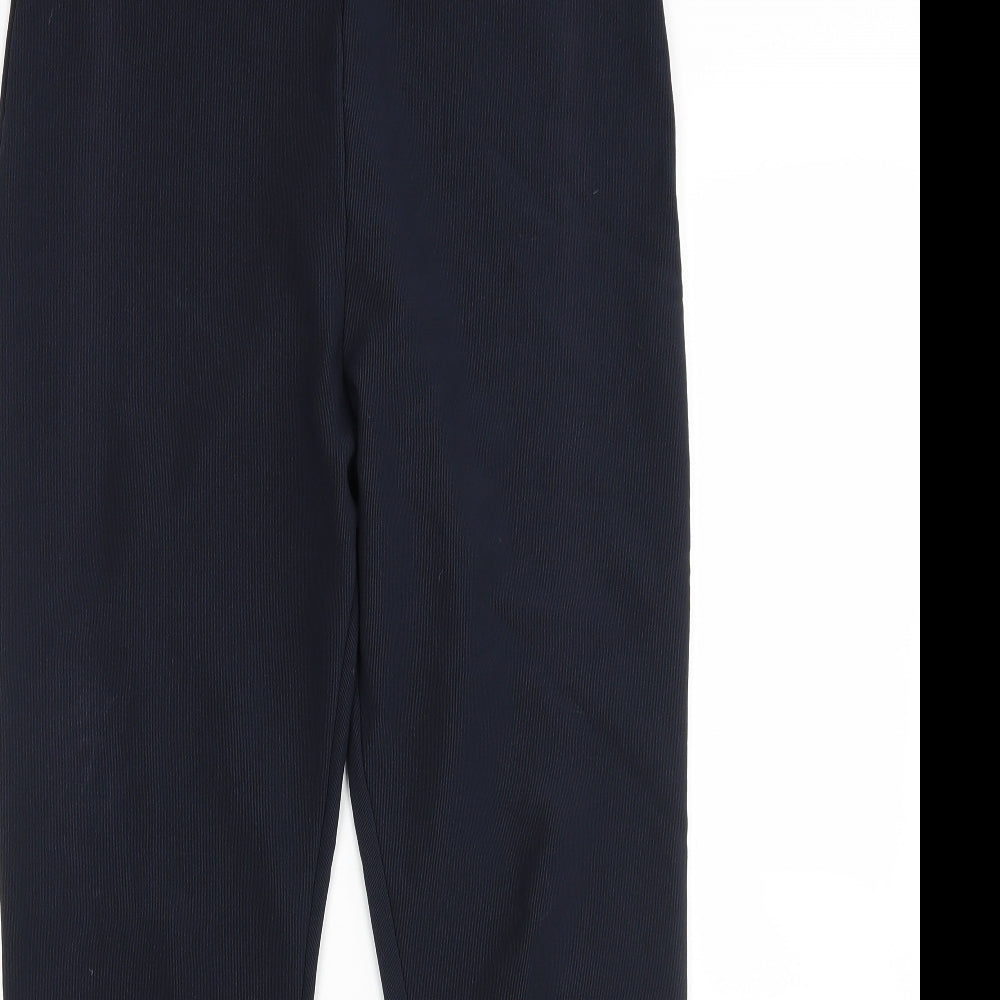 Preworn Womens Blue  Polyester Trousers  Size 16 L29 in Regular