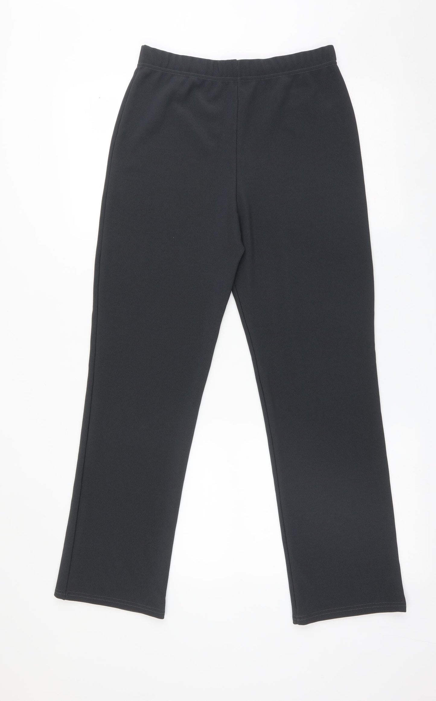 Preworn Womens Grey  Polyester Trousers  Size XL L28 in Regular