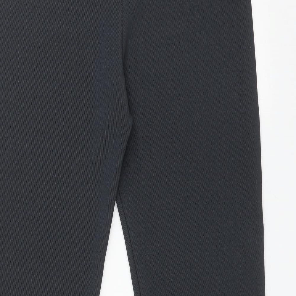 Preworn Womens Grey  Polyester Trousers  Size XL L28 in Regular