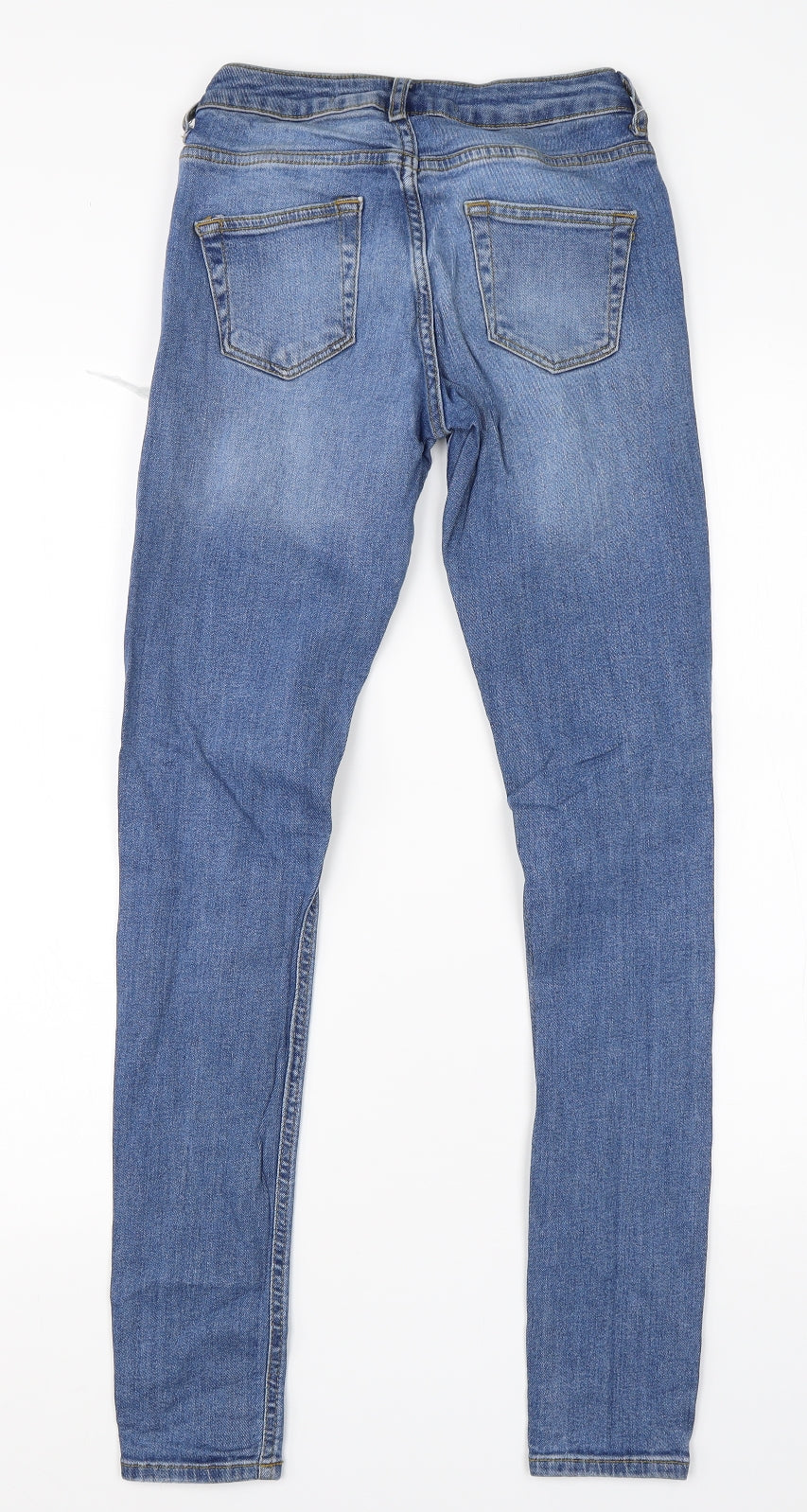 Denim Co Womens Blue  Cotton Skinny Jeans Size 4 L27 in Regular