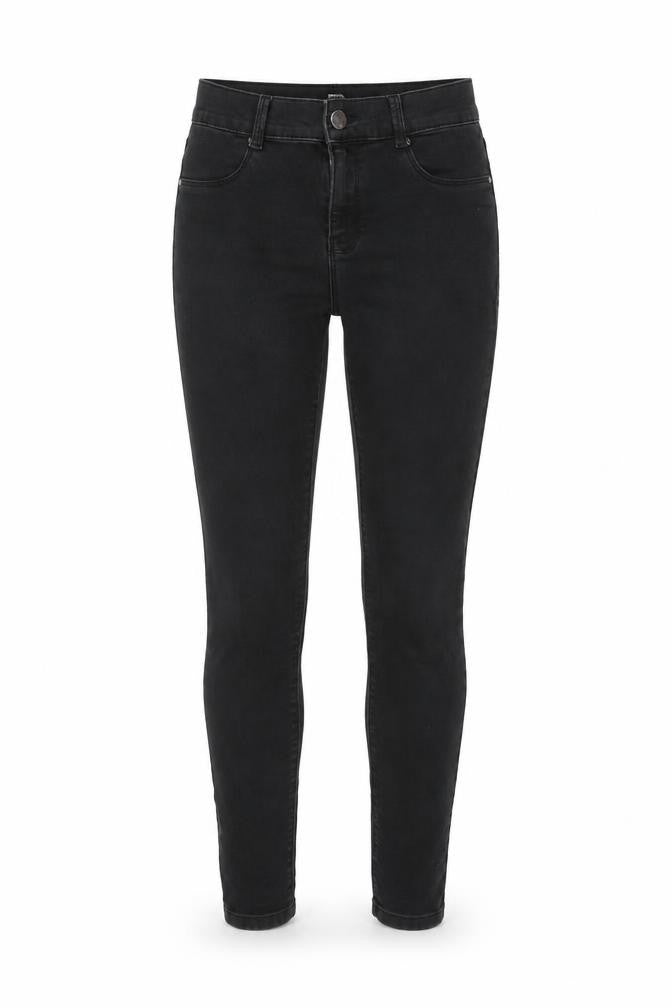 Dorothy Perkins Womens Black  Cotton Skinny Jeans Size 8 L28 in Regular