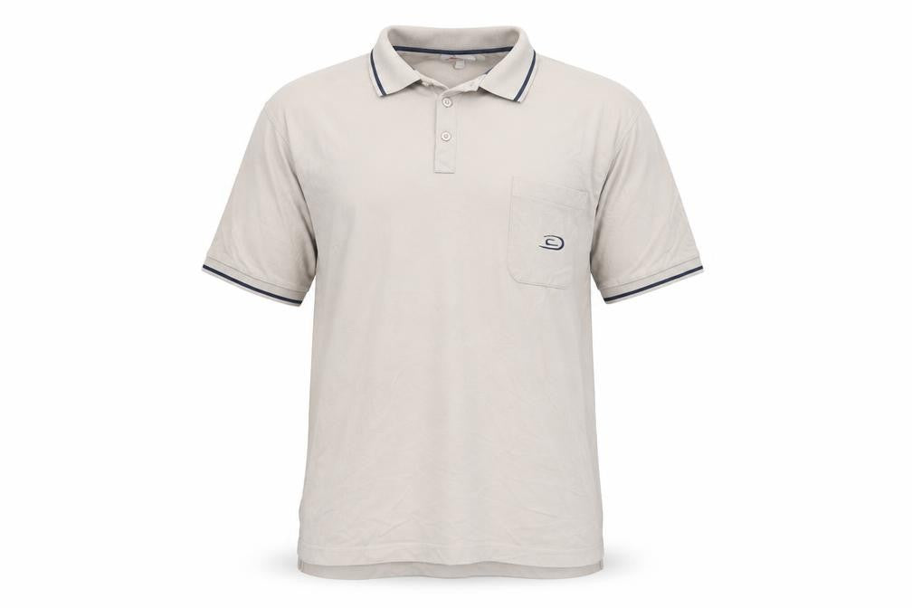 Crane Sports Mens Brown  Polyamide  Polo Size L Collared