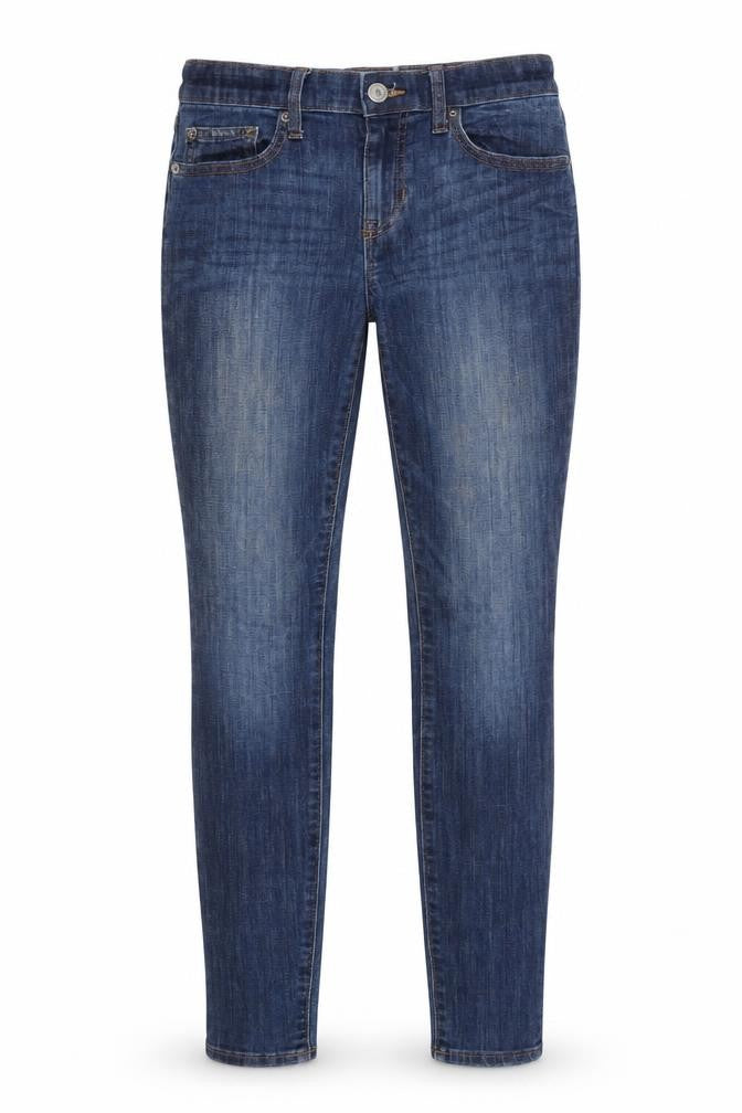 Gap Womens Blue  Cotton Skinny Jeans Size 26 in L30 in Regular