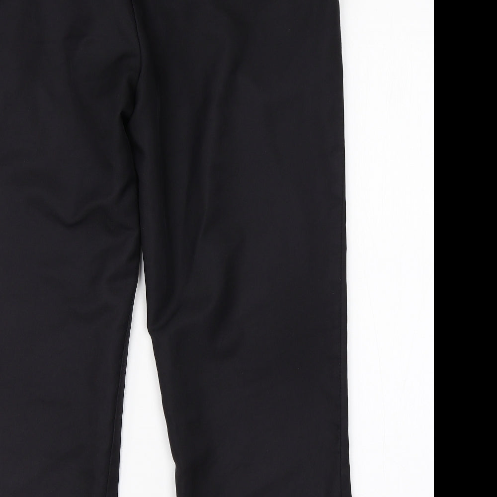 Cedar Wood State Mens Black  Polyester Dress Pants Trousers Size 36 L20 in Regular