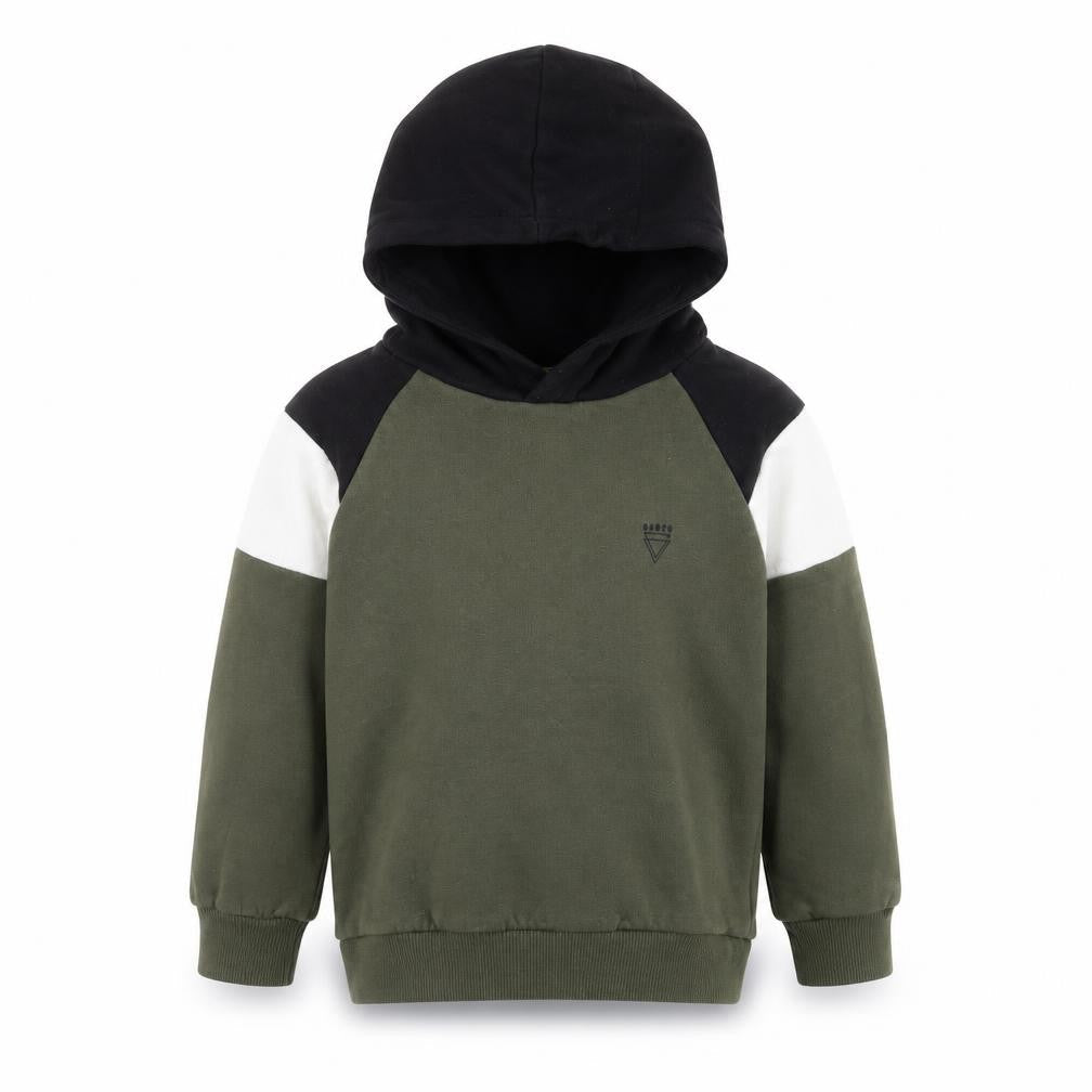 Matalan Girls Green  Cotton Pullover Hoodie Size 5 Years