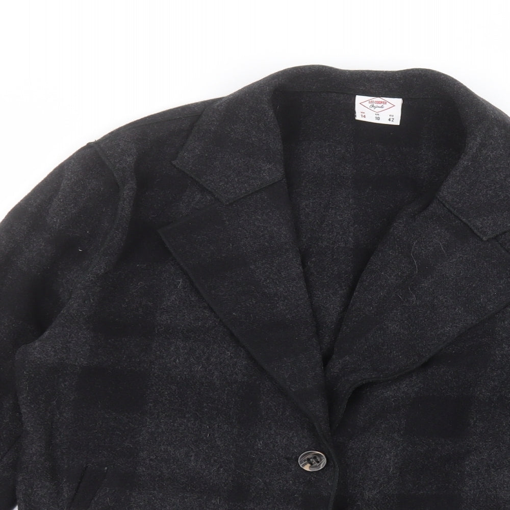 Lee Cooper Womens Black   Jacket  Size 14