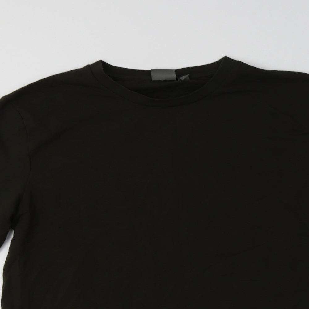 ASOS Womens Green  Cotton Pullover Sweatshirt Size L