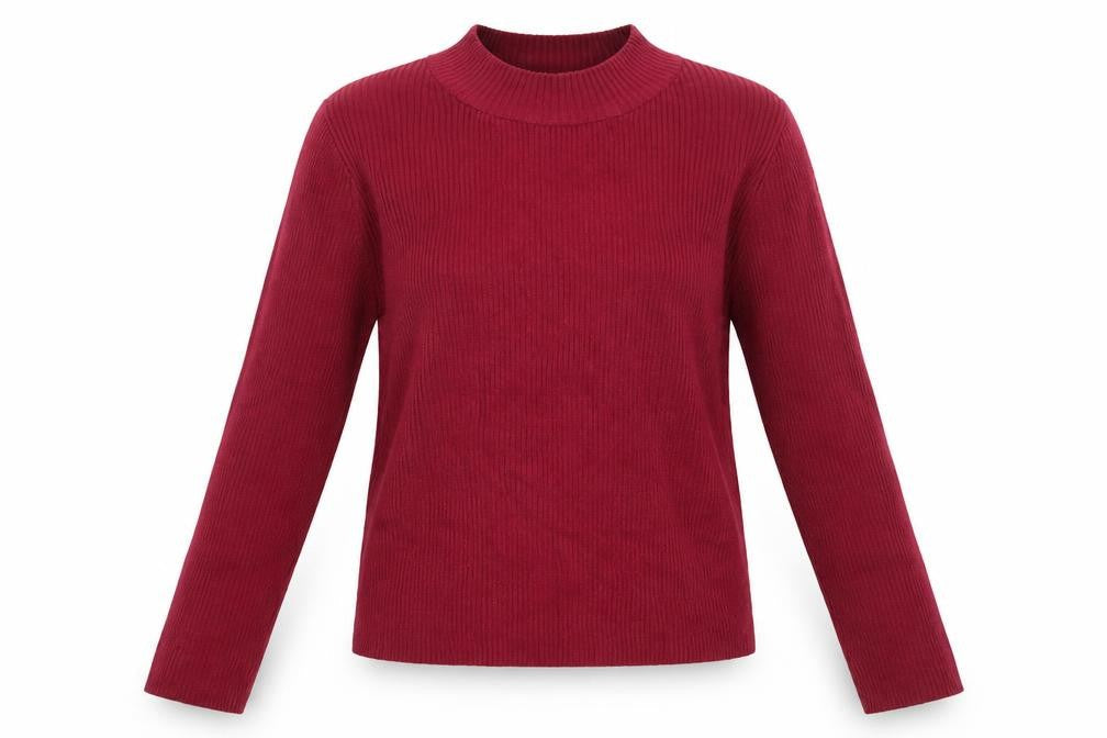 New Look Girls Purple Round Neck  Cotton Pullover Jumper Size 14-15 Years