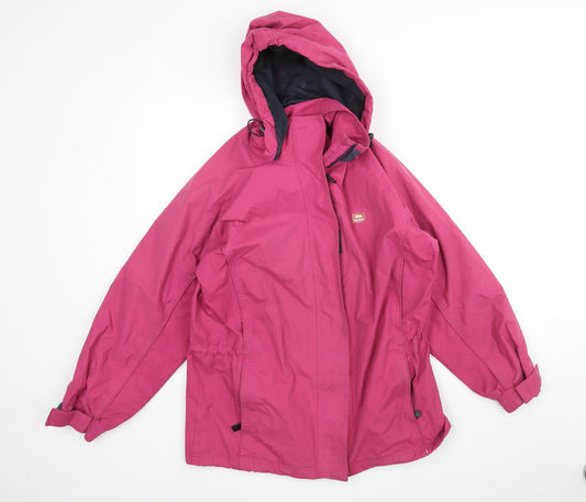 Trespass Womens Pink   Rain Coat Coat Size M