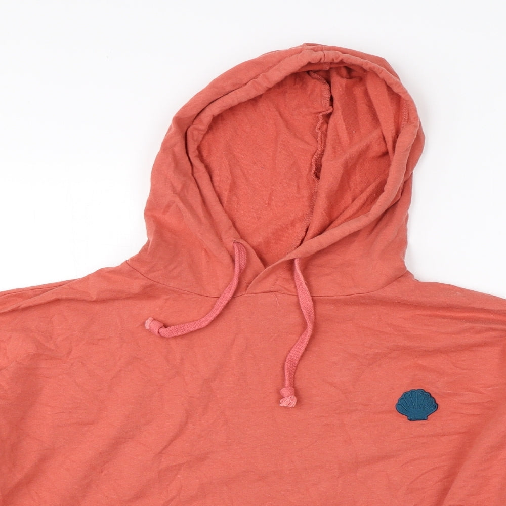 Disney Womens Red  Cotton Shrug Hoodie Size 14   - little mermaid