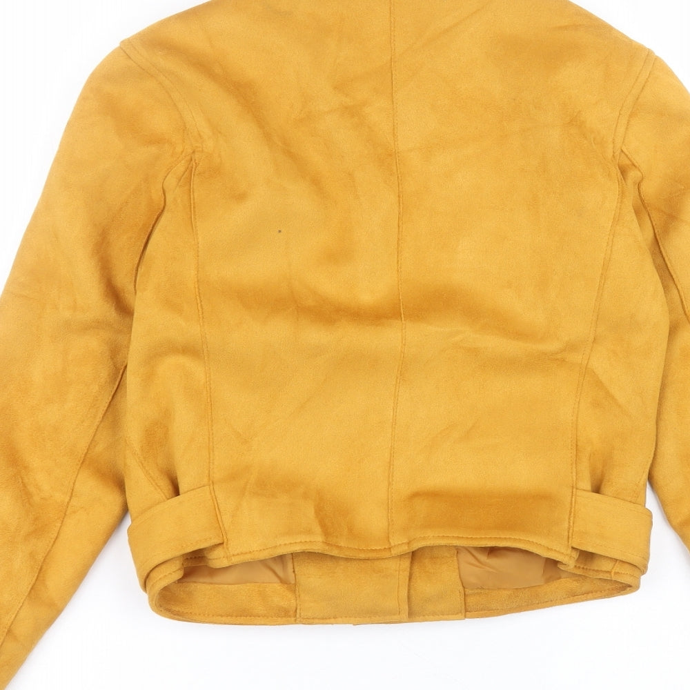 New Look Womens Orange   Jacket  Size 8