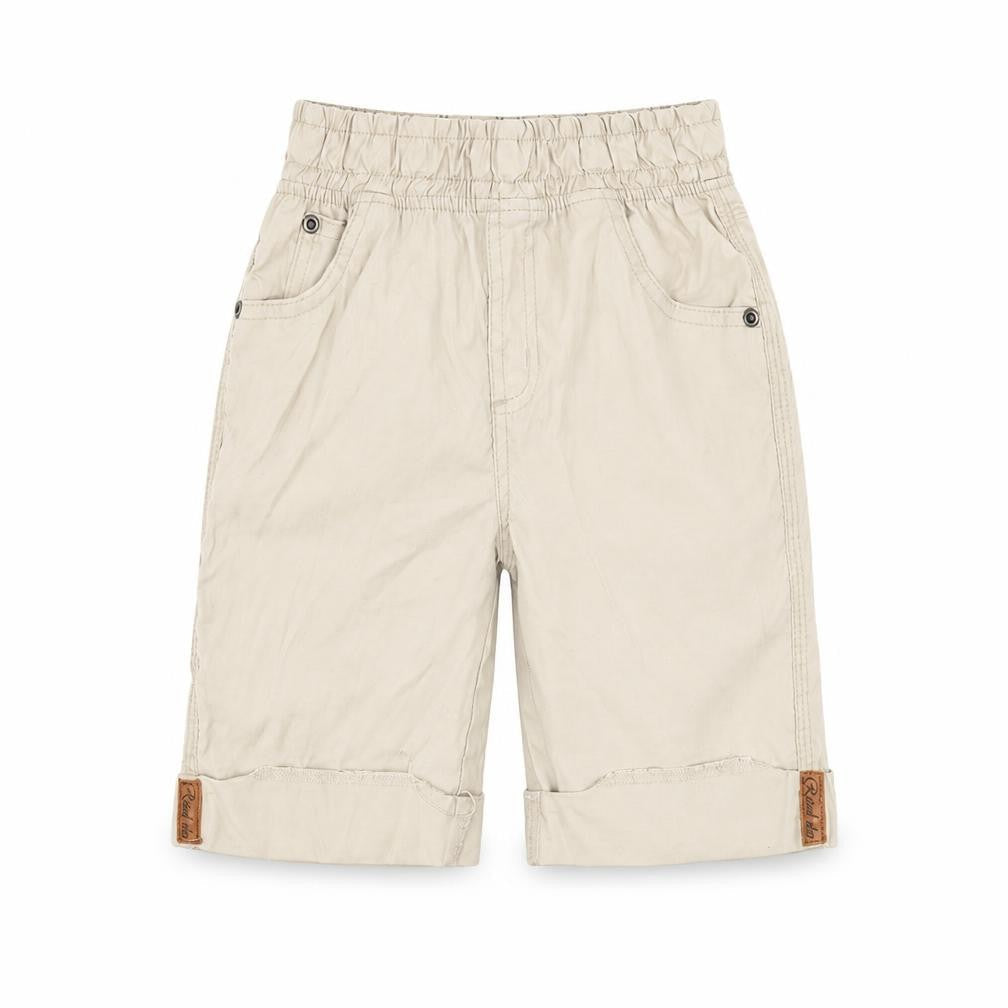nadia fashion Boys Beige  Cotton Bermuda Shorts Size 6 Years  Regular
