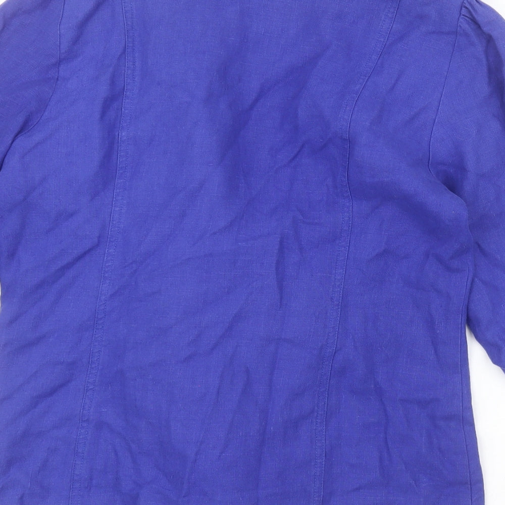 Per Una Womens Blue   Jacket  Size 14