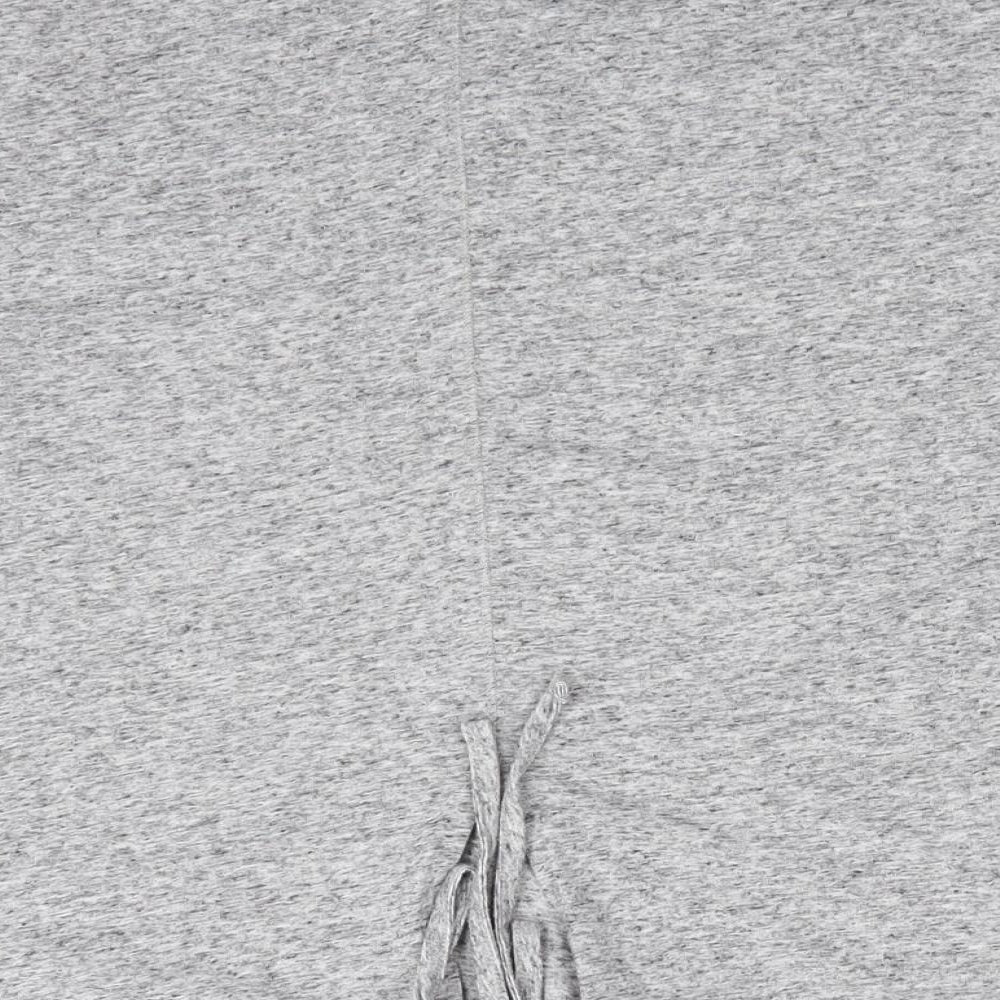 New Look Maternity Womens Grey  Polyester Basic T-Shirt Size M Round Neck - Grey mix Sundays are for Sweatpants