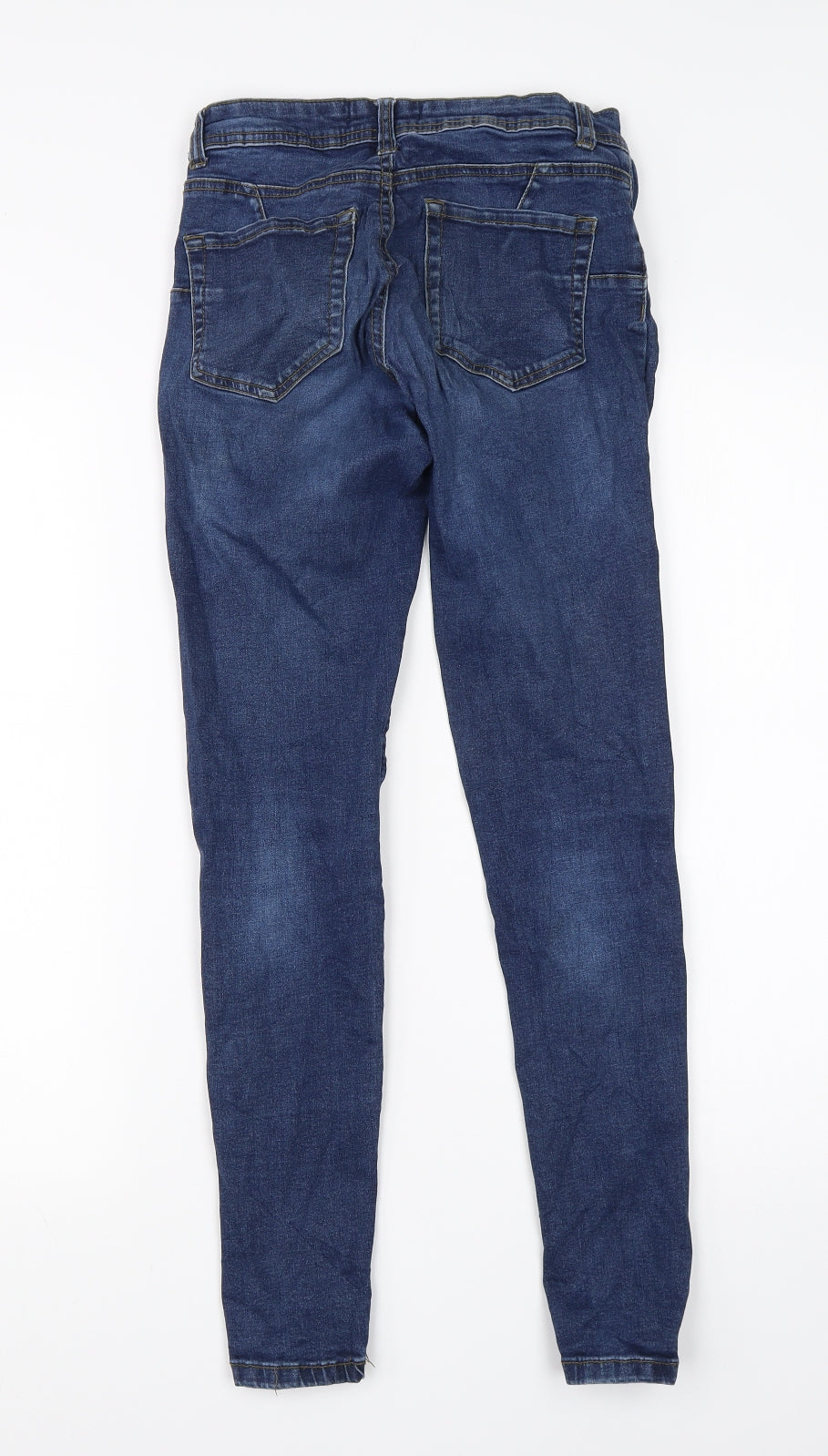 Denim Co Womens Blue  Cotton Skinny Jeans Size 8 L26 in Regular