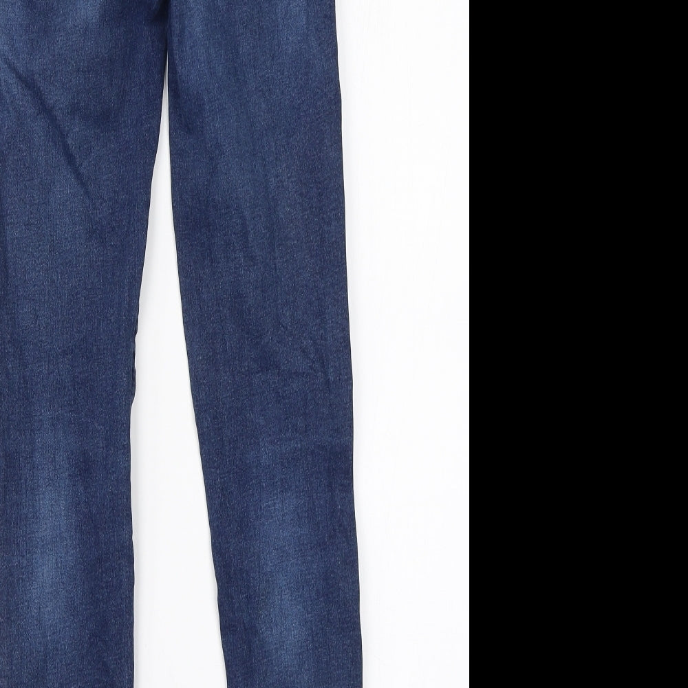 Denim Co Womens Blue  Cotton Skinny Jeans Size 8 L26 in Regular