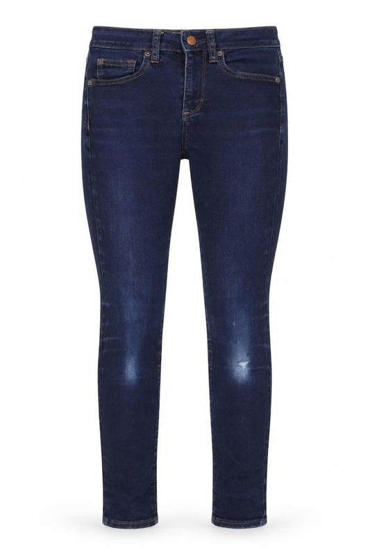Gap Womens Blue  Cotton Skinny Jeans Size 26 in L28 in Regular