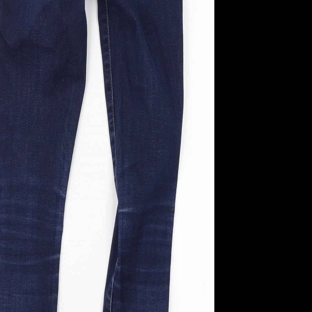 Gap Womens Blue  Cotton Skinny Jeans Size 26 in L28 in Regular
