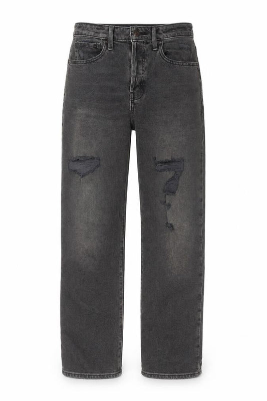 Hollister Mens Black  Cotton Straight Jeans Size 27 in L27 in Regular