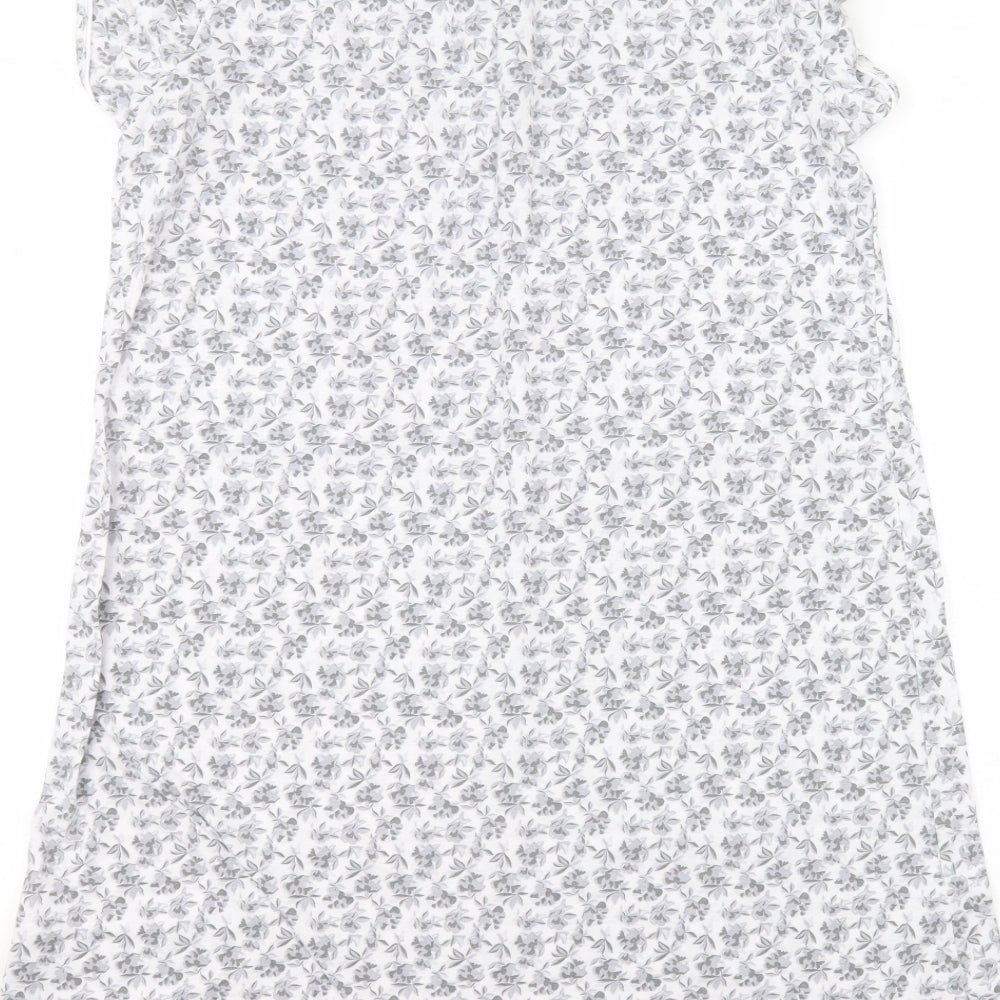 Matalan Womens Grey  Polyester A-Line  Size M  Round Neck