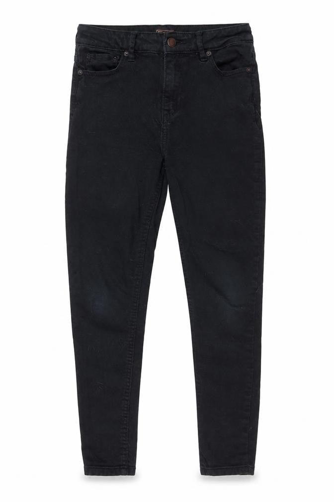 F&F Womens Black  Cotton Skinny Jeans Size 10 L27 in Regular
