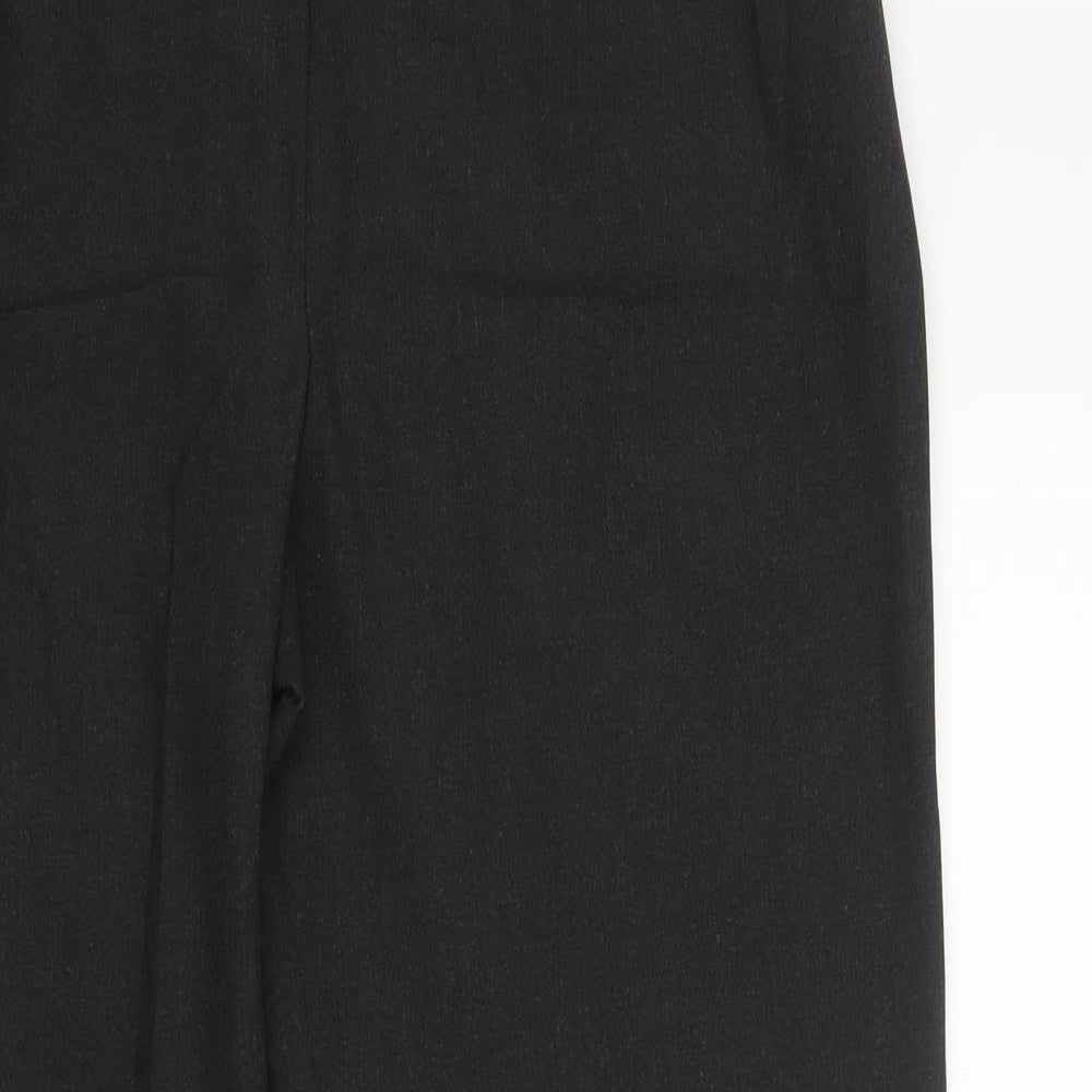 BHS Womens Grey  Polyester Trousers  Size 16 L32 in Regular