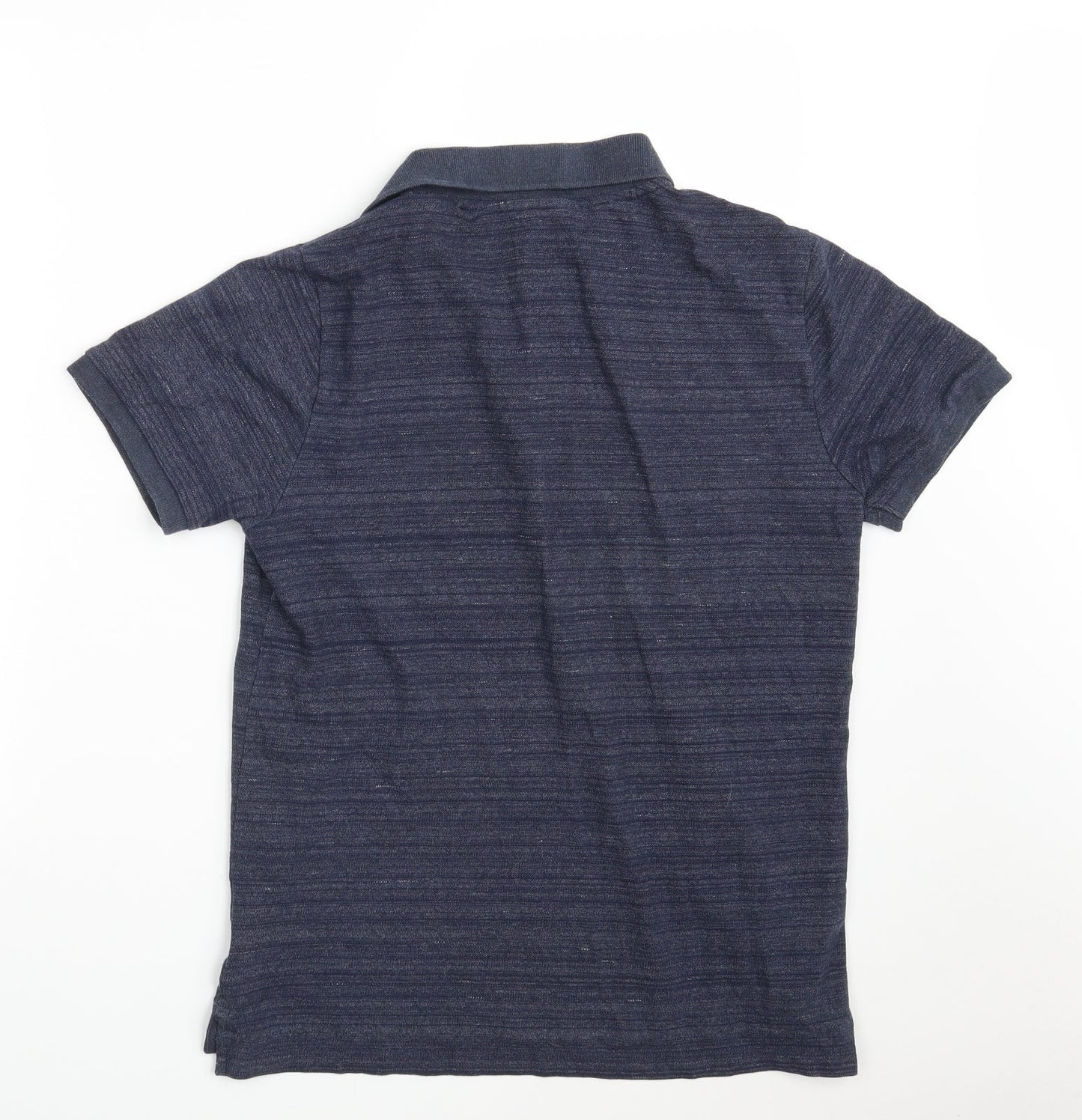 GAP  Mens Blue  100% Cotton  Polo Size M Collared Button