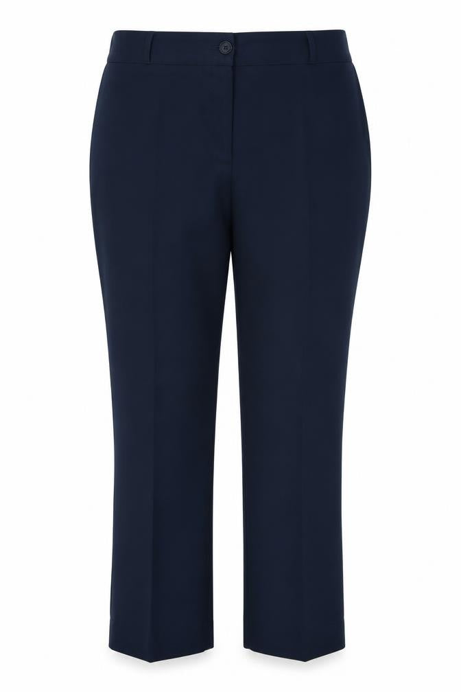 Papaya Womens Blue  Viscose Dress Pants Trousers Size 16 L28 in Regular