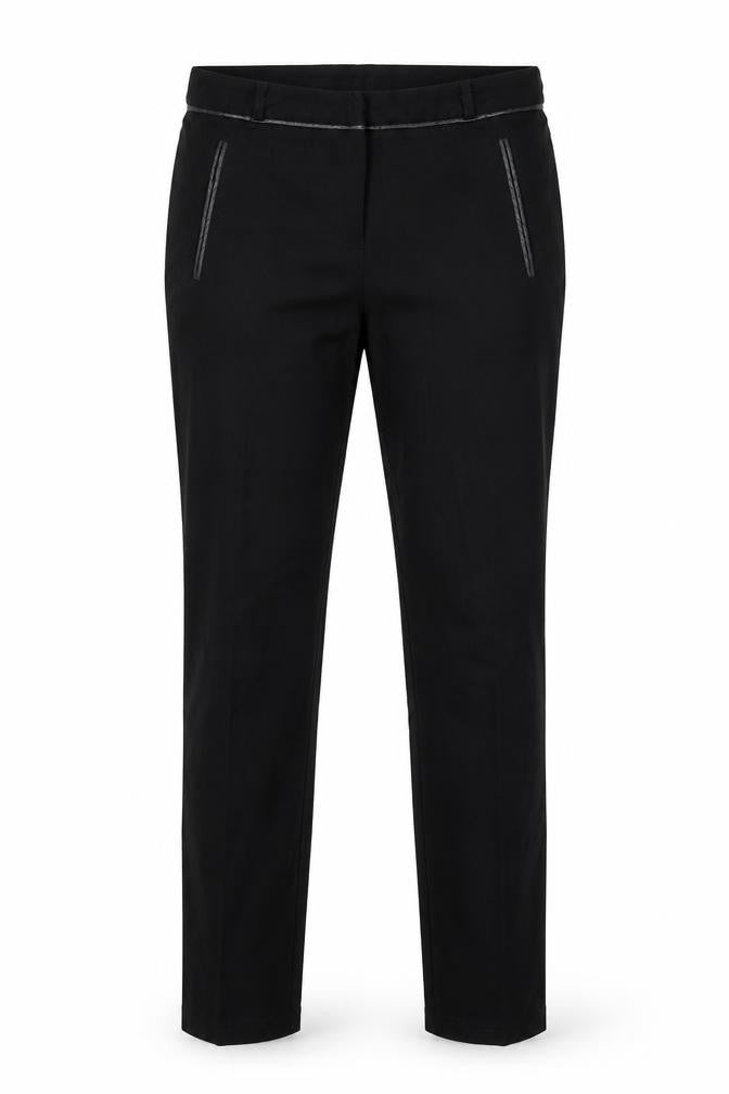 Dorothy Perkins Womens Black  Viscose Dress Pants Trousers Size 12 L26 in Regular