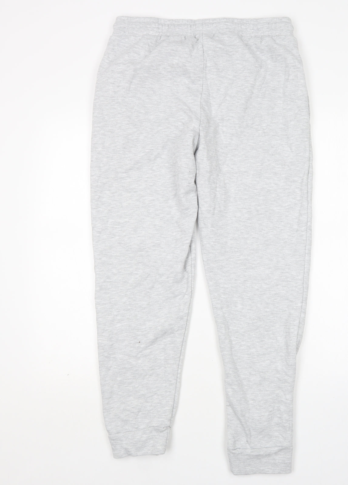 Jeff & Co Womens Grey  Cotton Sweatpants Trousers Size 10 L27 in Regular