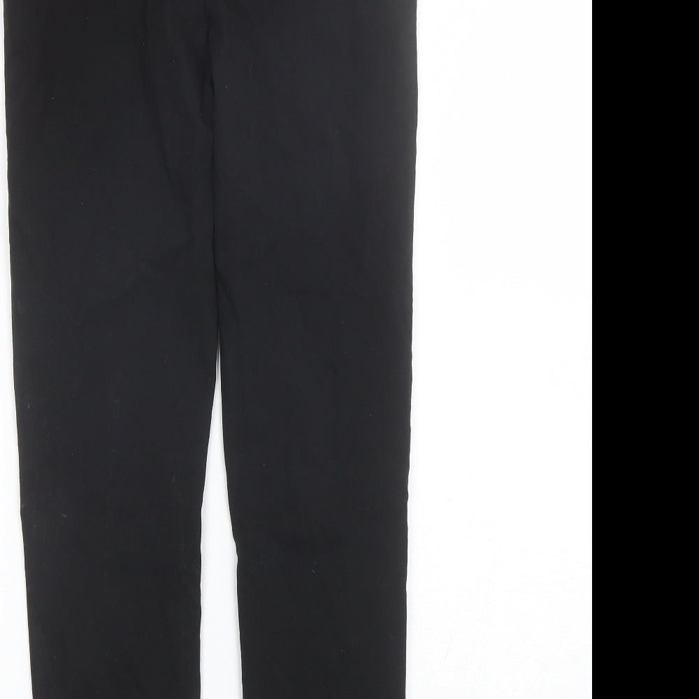 George Girls Black  Viscose Dress Pants Trousers Size 13-14 Years  Regular