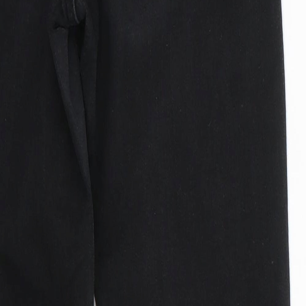 Topshop Jamie Mens Black  Cotton Skinny Jeans Size 25 in L26 in Regular