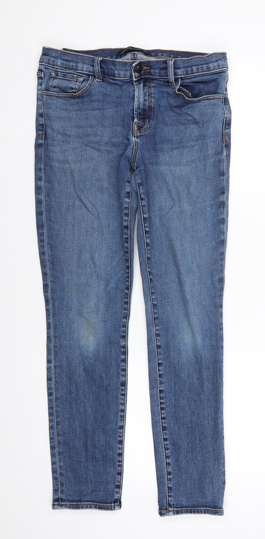 J Brand Mens Blue  Cotton Skinny Jeans Size 29 in L28 in Regular  - Soft Feel