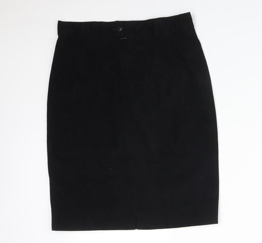 CEBOLAND Womens Black   Straight & Pencil Skirt Size 12
