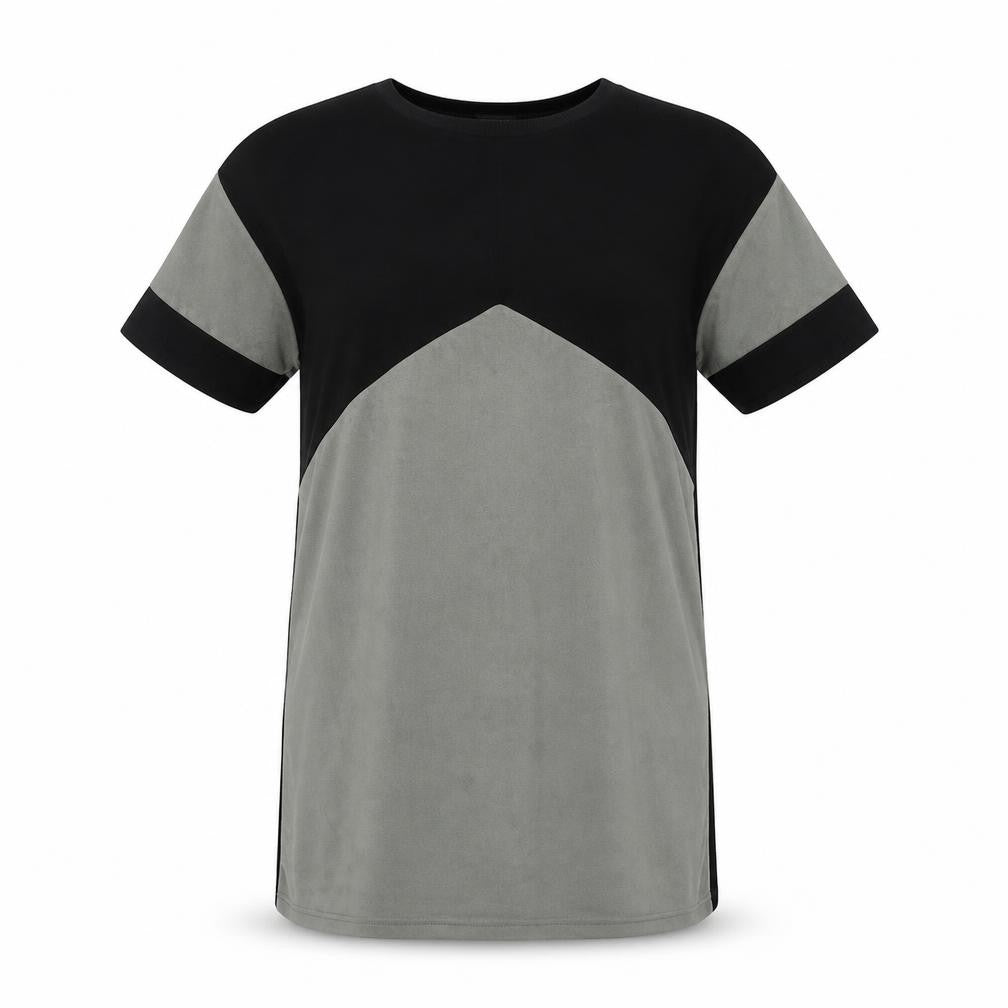 River Island Womens Black Colourblock Polyester Jumper Dress  Size 14  Crew Neck