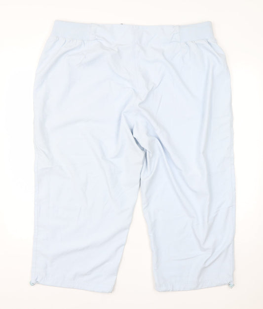 BHS Womens Blue  Polyester Dress Pants Trousers Size 20 L20 in Regular